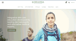 Desktop Screenshot of dermveda.com